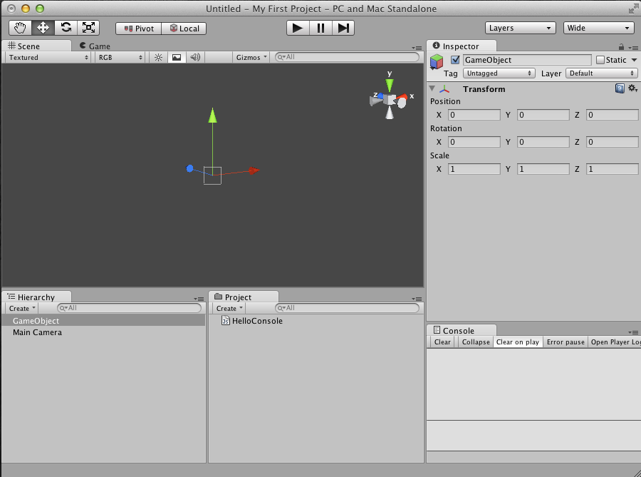 Unity UI With Empty GameObject